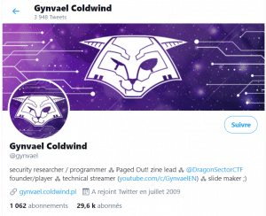 Twitter Gynvael